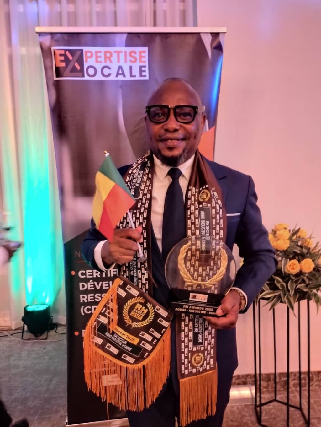 Trophée des RH Awards 2025 remporté par Épiphane Adigoun